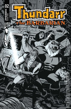 Variant Cover for Thundarr the Barbarian #2