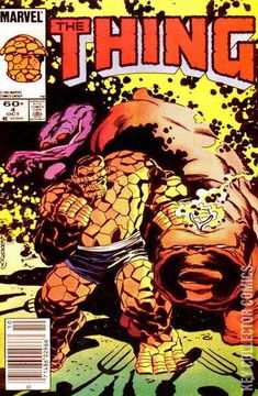 Variant Cover for The Thing #4