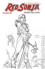Variant Cover for Red Sonja: She-Devil with a Sword #1