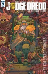 Cover for Judge Dredd: Blessed Earth #3