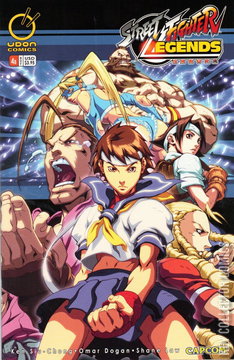 Variant Cover for Street Fighter Legends: Sakura #4