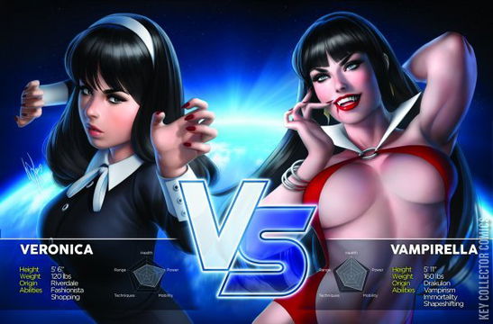 Variant Cover for Red Sonja and Vampirella Meet Betty and Veronica #1