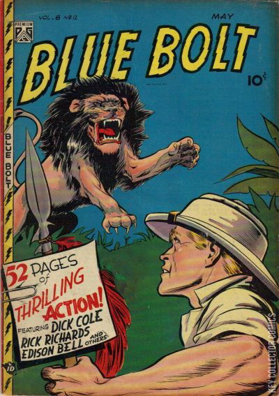 Cover art for Blue Bolt #12