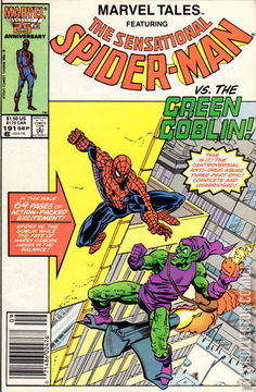 Variant Cover for Marvel Tales #191