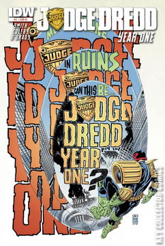 Variant Cover for Judge Dredd: Year One #3