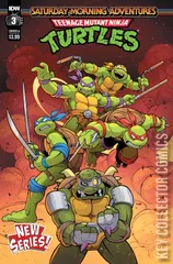 Cover for Teenage Mutant Ninja Turtles: Saturday Morning Adventures #3