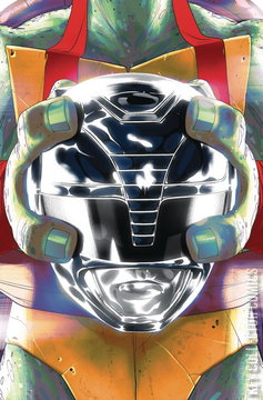 Variant Cover for Mighty Morphin Power Rangers / Teenage Mutant Ninja Turtles #5
