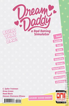 Variant Cover for Dream Daddy #4