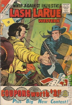 Variant Cover for Lash La Rue Western #84