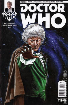 Variant Cover for Doctor Who: The Third Doctor #5