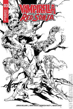 Variant Cover for Vampirella / Red Sonja #3