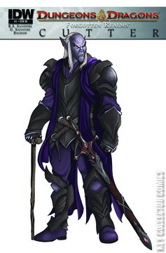 Variant Cover for Dungeons & Dragons: Cutter #1