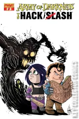 Variant Cover for Army of Darkness vs. Hack / Slash #2