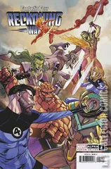 Variant Cover for Fantastic Four: Reckoning War Alpha #1