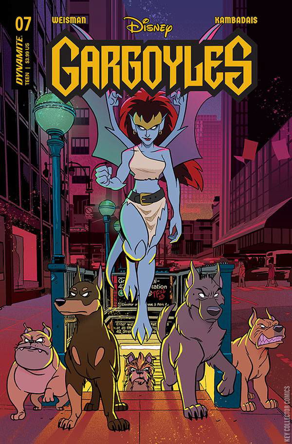 Variant Cover for Gargoyles #7