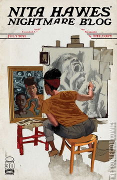 Variant Cover for Nita Hawes' Nightmare Blog #6