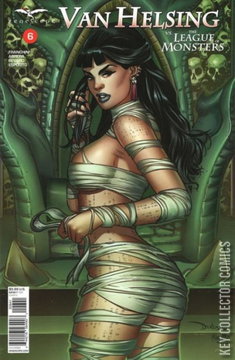 Variant Cover for Van Helsing vs. The League of Monsters #6