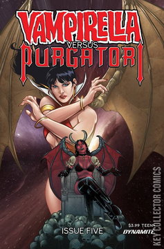 Variant Cover for Vampirella vs. Purgatori #5