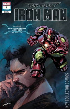 Variant Cover for Tony Stark: Iron Man #1