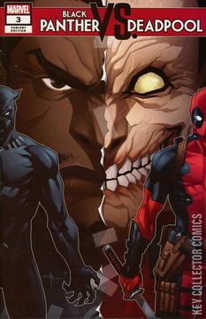 Variant Cover for Black Panther vs. Deadpool #3