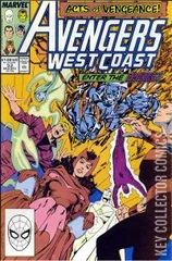 Cover for West Coast Avengers #53