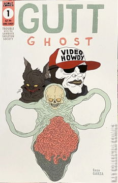 Variant Cover for Gutt Ghost: Trouble With the Sawbuck Skeleton Society #1