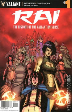Variant Cover for Rai: The History of the Valiant Universe #1
