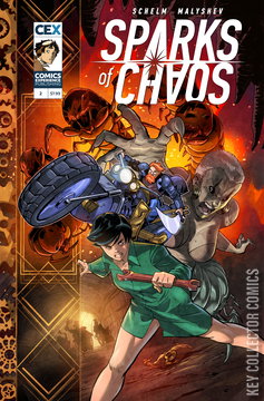 Variant Cover for Sparks of Chaos #2