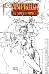 Variant Cover for Vampirella vs. Superpowers #2