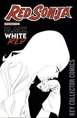 Variant Cover for Red Sonja: Black, White, Red #6