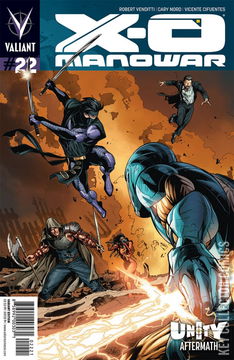 Variant Cover for X-O Manowar #22