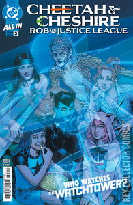 Cheetah and Cheshire Rob the Justice League #3