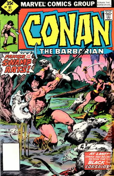 Variant Cover for Conan the Barbarian #91