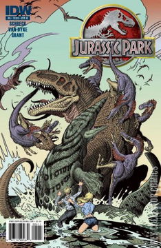Variant Cover for Jurassic Park #5