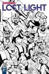 Variant Cover for Transformers: Lost Light #21