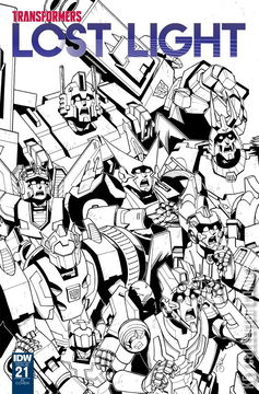 Variant Cover for Transformers: Lost Light #21