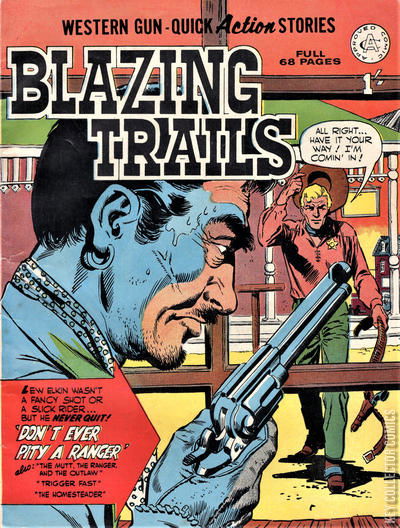 Cover art for Blazing Trails #1