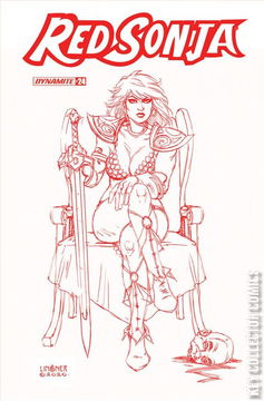 Variant Cover for Red Sonja #24