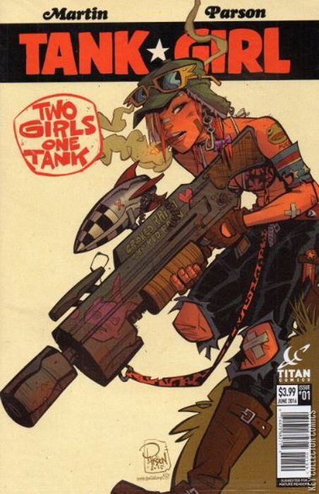 Tank Girl Two Girls One Tank 1 Variant Published May