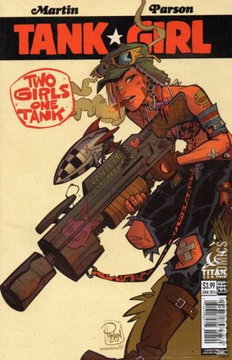 Variant Cover for Tank Girl: Two Girls One Tank #1