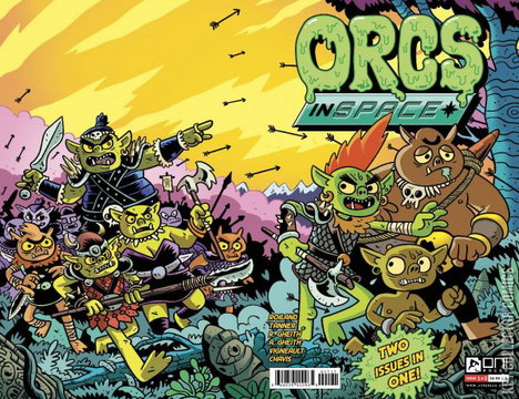 Variant Cover for Orcs in Space #1-2