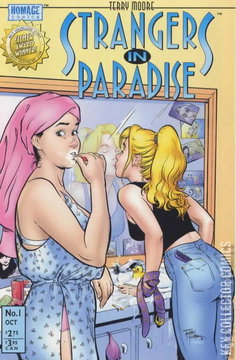 Variant Cover for Strangers in Paradise #1