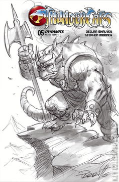 Variant Cover for Thundercats #5