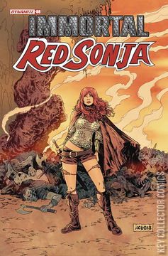 Variant Cover for Immortal Red Sonja #8