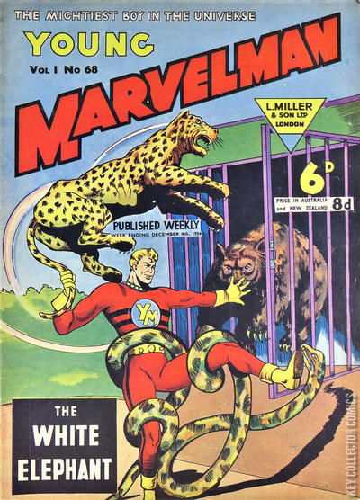 Cover art for Young Marvelman #68 