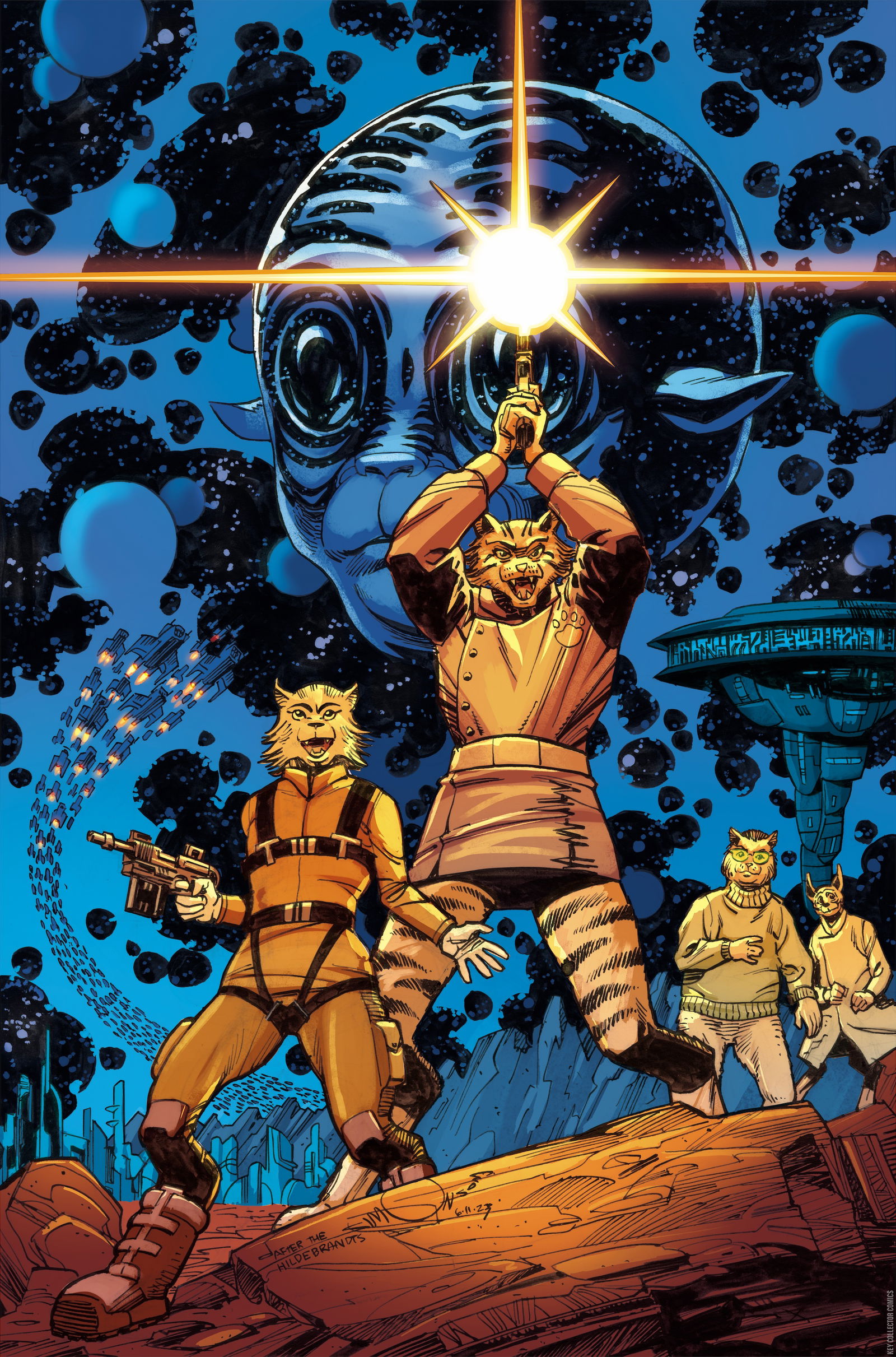 Variant Cover for Captain Ginger: The Last Feeder #1