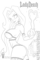 Variant Cover for Lady Death: Unholy Ruin #2