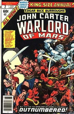 John Carter, Warlord of Mars Annual