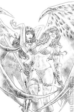 Variant Cover for Red Sonja: Age of Chaos #4