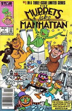 Variant Cover for Muppets Take Manhattan, The #1